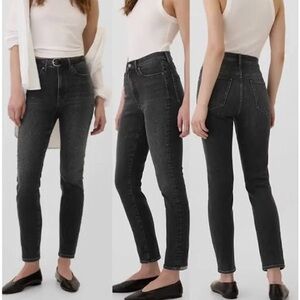 GAP Faded Black Cigarette Jean